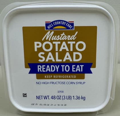 La ensalada de papa retirada del mercado (FDA)