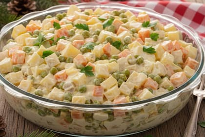 La ensalada rusa fue modificada a lo largo de su historia y según el país donde los exiliados soviéticos se instalaron, adoptó otros ingredientes