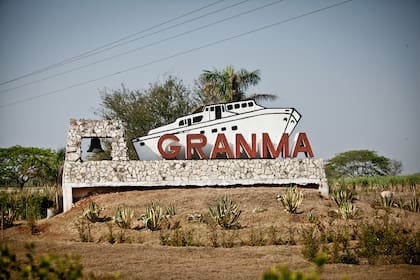 La entrada a Granma en Cuba