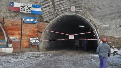 La entrada a la mina
