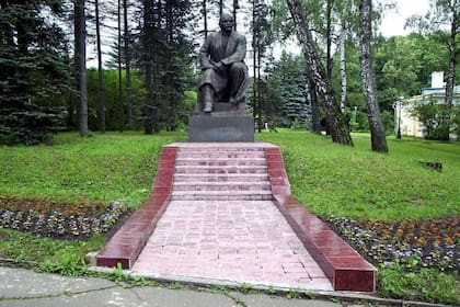 La entrada al museo de Lenin