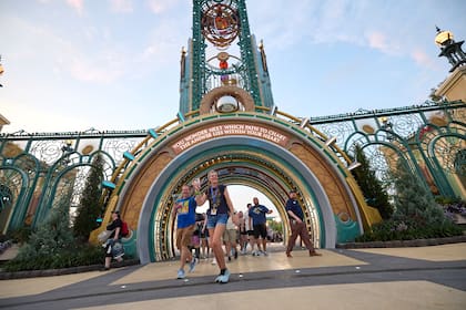 La entrada al parque vía Celestial Park