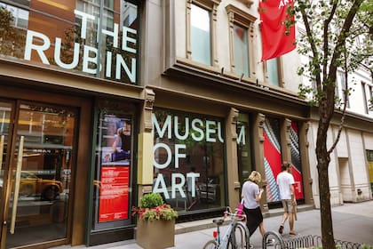 La entrada al Rubin Museum of Art.
