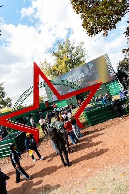 La entrada de Heineken House en el corazón de Palermo.