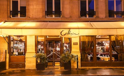 La entrada del Bar Gallopin