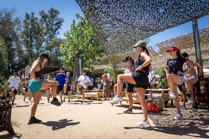 La entrada en calor, a cargo de Cata Guimarey.