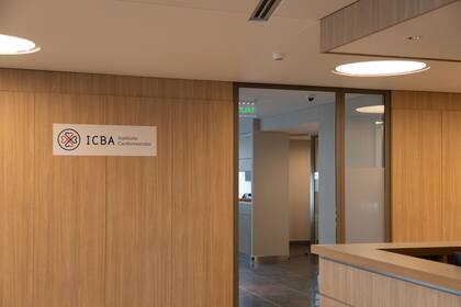 La entrada hacia el sector cardiovascular donde estarán los servicios del ICBA. Crédito: Swiss Medical.