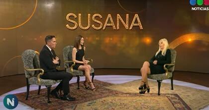 La entrevista de Cristina Pérez y Rodolfo Barili a Susana Giménez fue uno de los puntos salientes de la temporada de Telefe Noticias