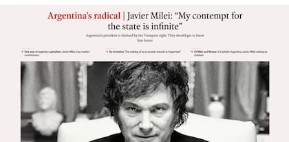 La entrevista de Javier Milei con The Economist