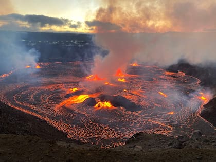 La erupción del Kilauea. ( US Geological Survey / AFP) 