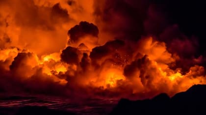 La erupción provocaría miles de muertes, según el supuesto viajero.

Foto: iStock