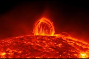 La erupción solar de gran magnitud afectó a la Tierra.