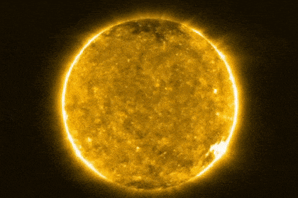 Las erupciones solares estarían asociadas a los grandes movimientos sísmicos terrestres