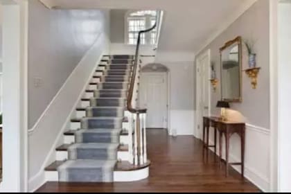 La escalera de la propiedad fue emblemática para la película