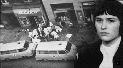 La escena del crimen en Praga en 1973 y la atacante Olga Hepnarová