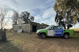 La escena del crimen fue un establecimiento rural situado en Olavarría