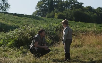 La escena improvisada quedó en la película (Foto: Facebook)