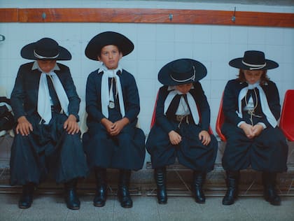 La escena inicial de la película es una competencia de malambo real, filmada en Tandil; ©Cinco Rayos