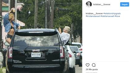 La escena peligrosa entre Kristen y su novia