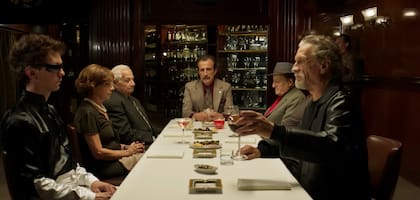 La escena que Corberó compartió con el actor Daniel Fanego. Este es el último film que el argentino hizo antes de su muerte