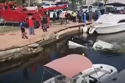 La escena quedó registrada en video y las autoridades agradecieron la intervención del hombre