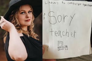 La escritora de 32 años subió a las redes una de sus primeras cartas dirigida a su maestra de informática y tuvo miles de interacciones