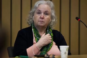 La escritora estadounidense Nancy Crampton Brophy fue condenada por matar a su marido (Crédito: Dave Killen/The Oregonian)