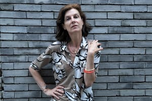 La escritora francesa Emmanuelle Bayamack-Tam visitó Buenos Aires durante la Feria del Libro porteña