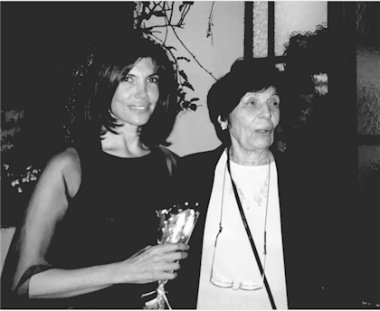 La escritora Silvia Arazi y Rosita, su madre
