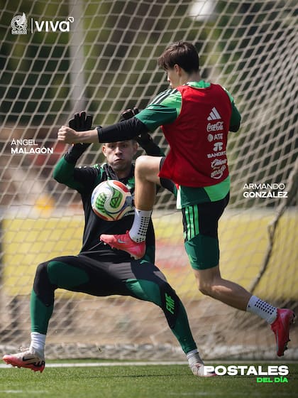 La escuadra mexicana compartió fotografías de su entrenamiento antes del partido del sábado (Facebook/Selección Nacional de México)