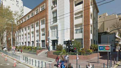 La escuela ORT, en Belgrano