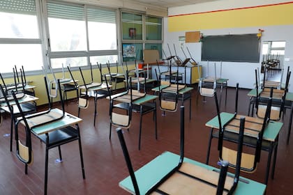 La escuela primaria Simonetta Salacone, en Roma, Italia