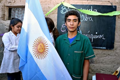 La escuela tiene también una bandera