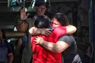 Accidente en la Ruta 2: reabrió la escuela y recibió ayuda y contención