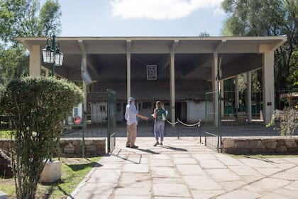 La escuelita está en la Banda Sur –la parte histórica– de San Francisco del Monte de Oro.