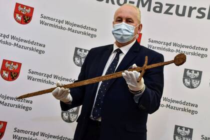 La espada, ahora en poder de un museo de Polonia, pudo haber pertenecido a un guerrero de 1410