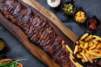 La especialidad de La Cabrera es la carne en sus diferentes cortes, producto estrella del país