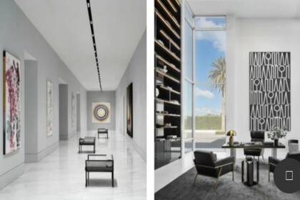 La espectacular mansión se construyó sobre el terreno de dos hectáreas de un productor de cine de Los Ángeles