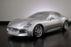 El llamativo auto espejado de Maserati