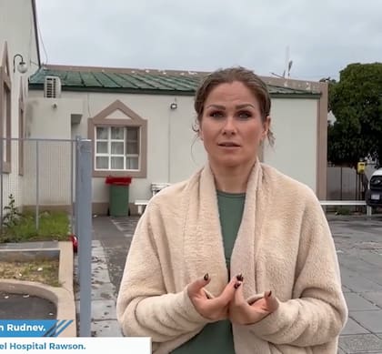 La esposa de Konstantin Rudnev