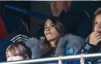 La esposa de Messi se mostró enojada por la actitud de los hinchas del PSG