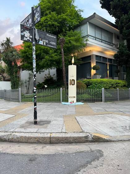 La esquina de Habana y Segurola