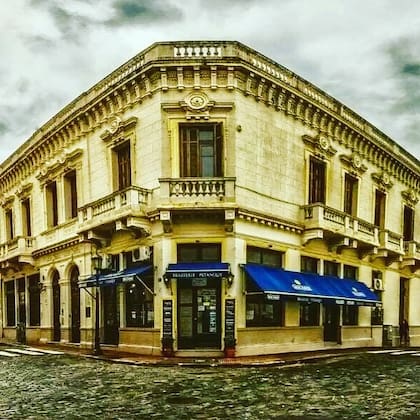 La esquina de San Telmo donde se encuentra La Petanque