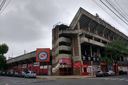 La esquina del estadio de Argentinos Juniors, el club de los amores del nuevo presidente