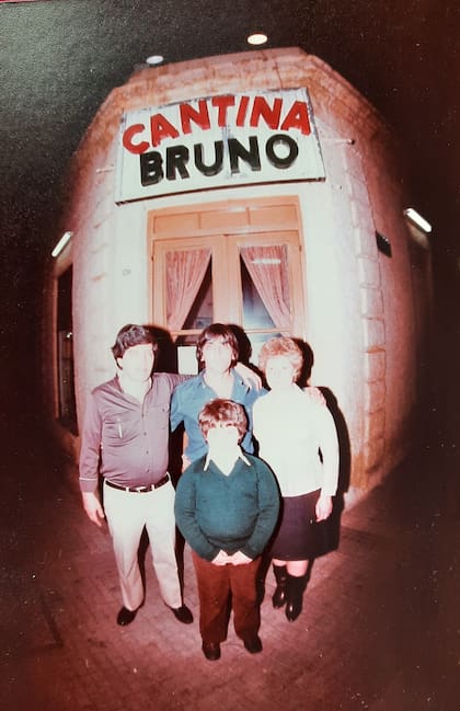La esquina del primer local de la Cantina Bruno.