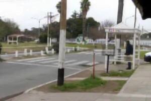 La esquina donde el menor se bajó del colectivo y fue interceptado por ladrones en Ciuda Evita, La Matanza