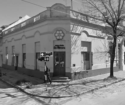 La esquina donde estaba ubicada La Obrera