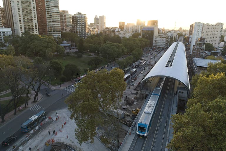 Belgrano: la construcción del viaducto y los paso bajo nivel ayudó a revitalizar la zona