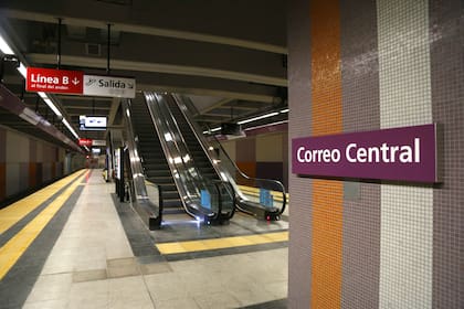 La estación Correo Central combina con la línea B