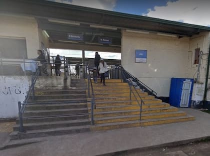 La estación Dante Ardigó, ubicada en las cercanías de Villa Argentina, en Florencio Varela